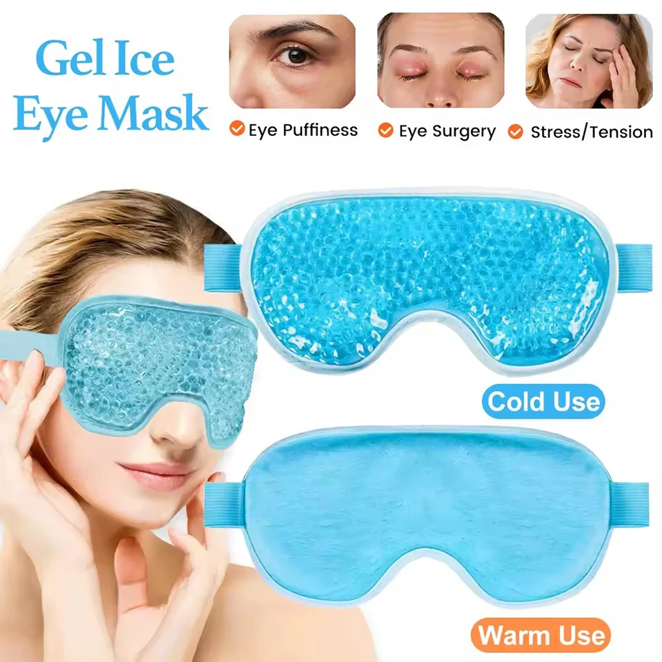 Skincare - Masque oculaire à compresse froide réutilisable