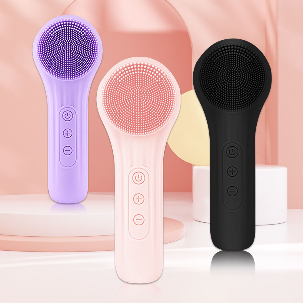 Silicone Face Scrubber Electric - Nettoyeur de brosse faciale en Silicone