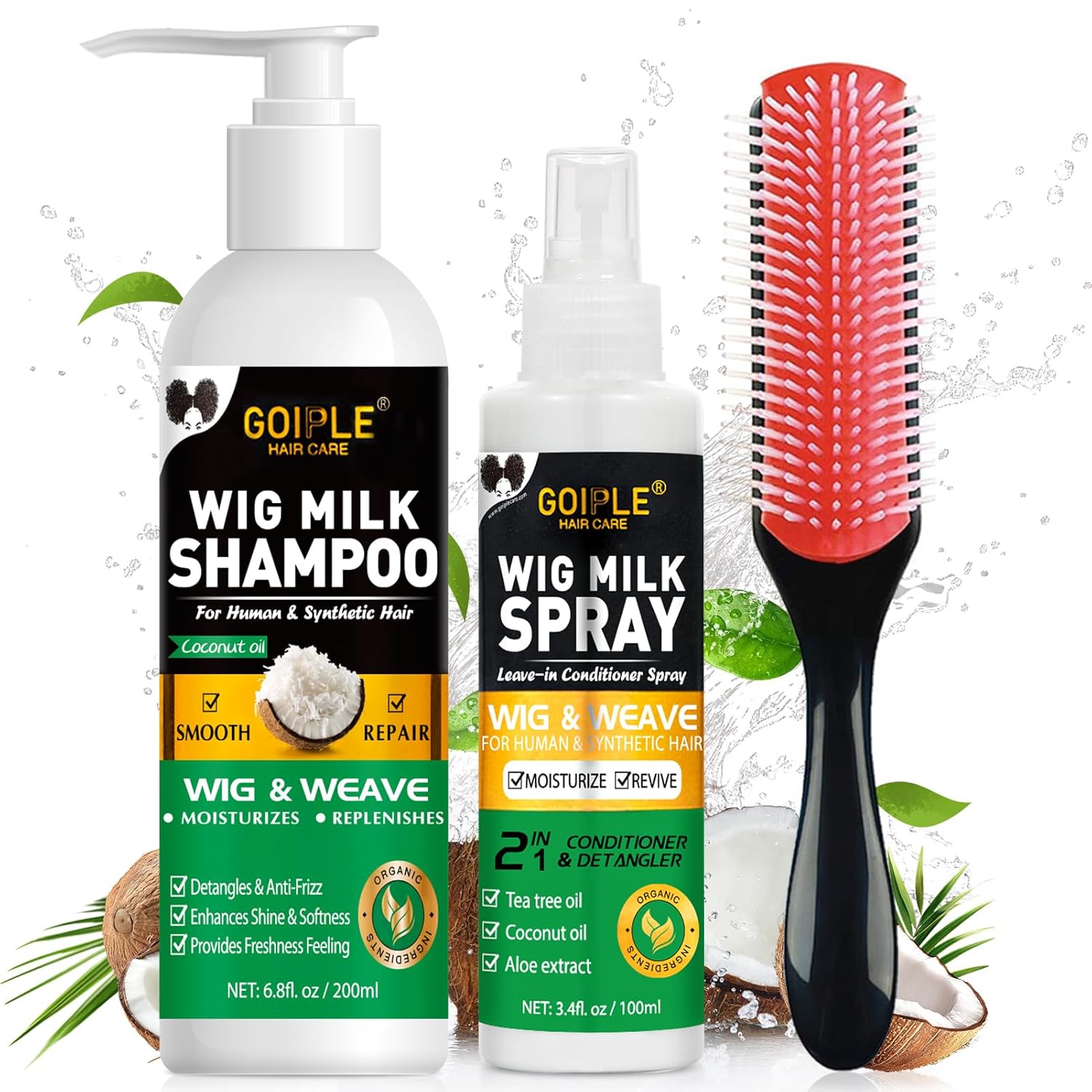 Kit de soin pour perruques GOI - Hair Care avis et prix