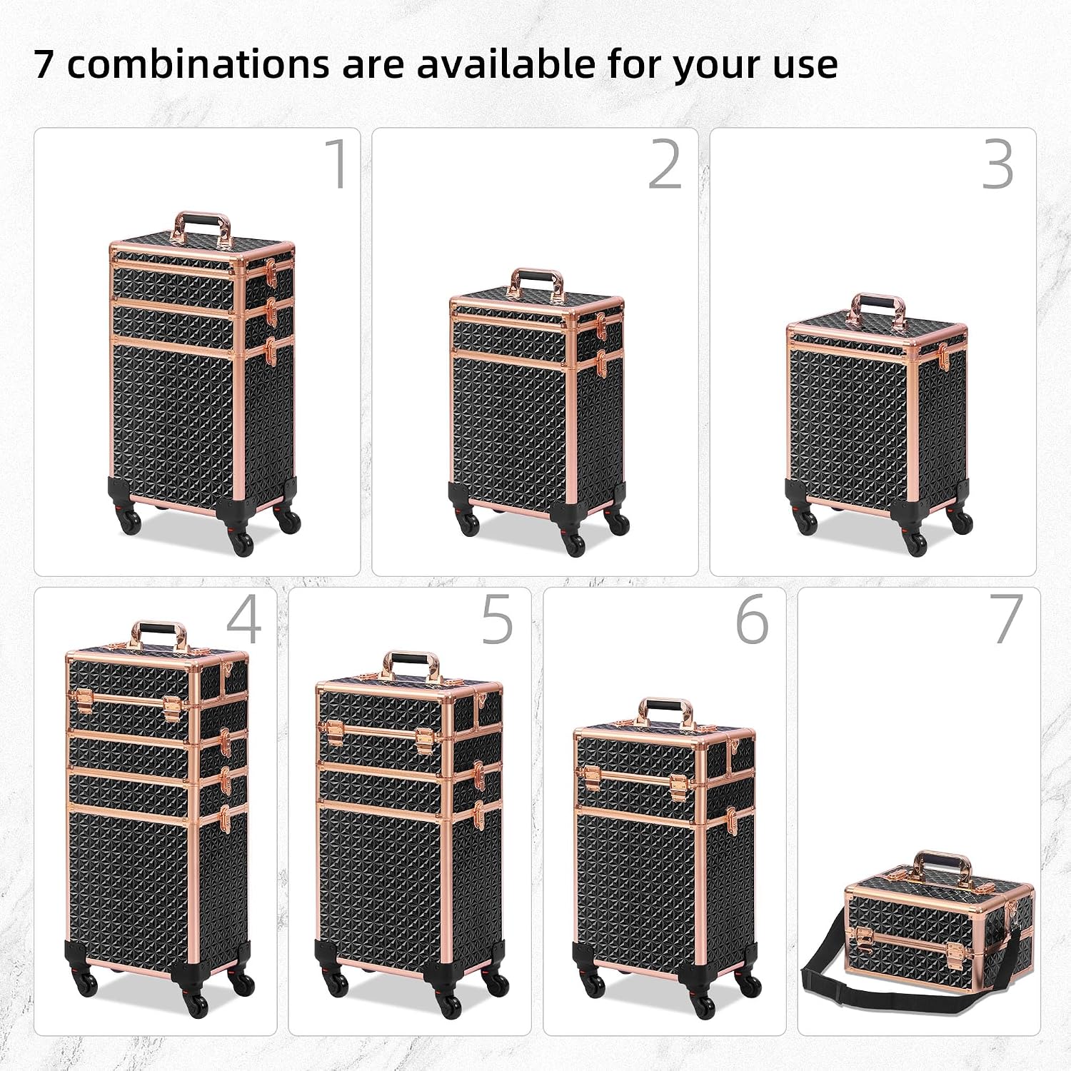 Valise de maquillage à roulett - Makeup avis et prix