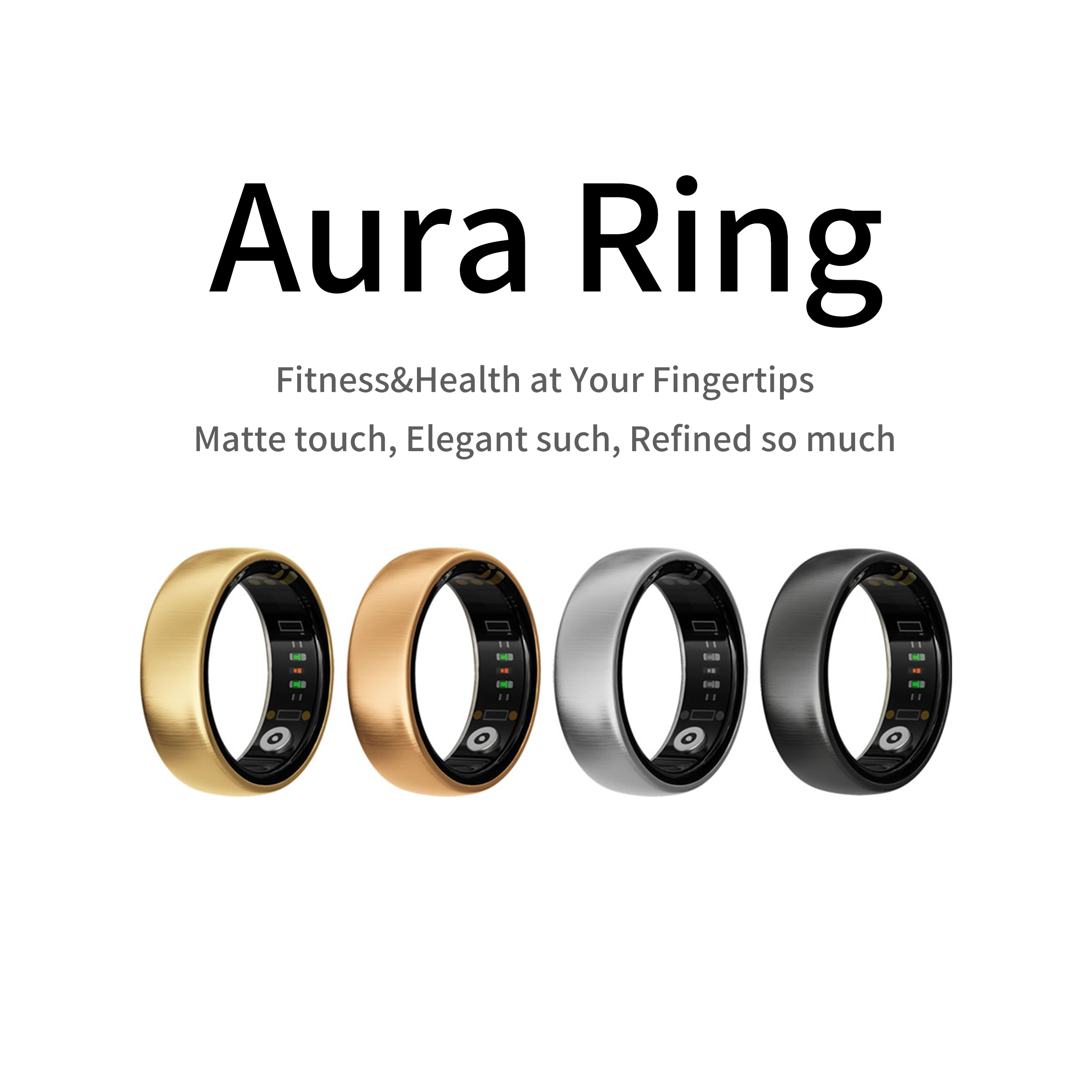 AURA Matt Smart Ring, moniteur - Health Monitors avis et prix