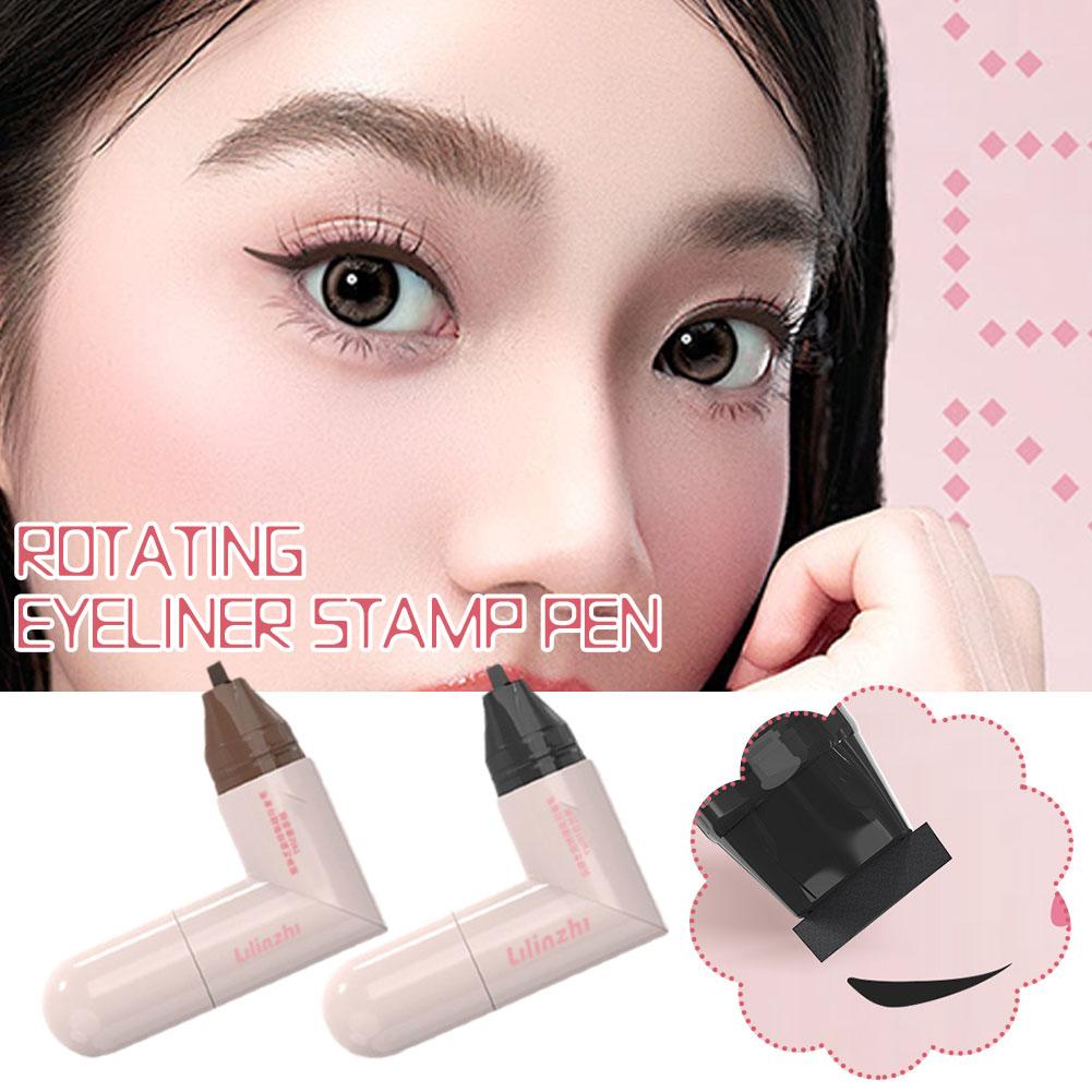 Tampon Eyeliner rotatif intégr - Waterproof Liquid Eyeliner Pen avis et prix