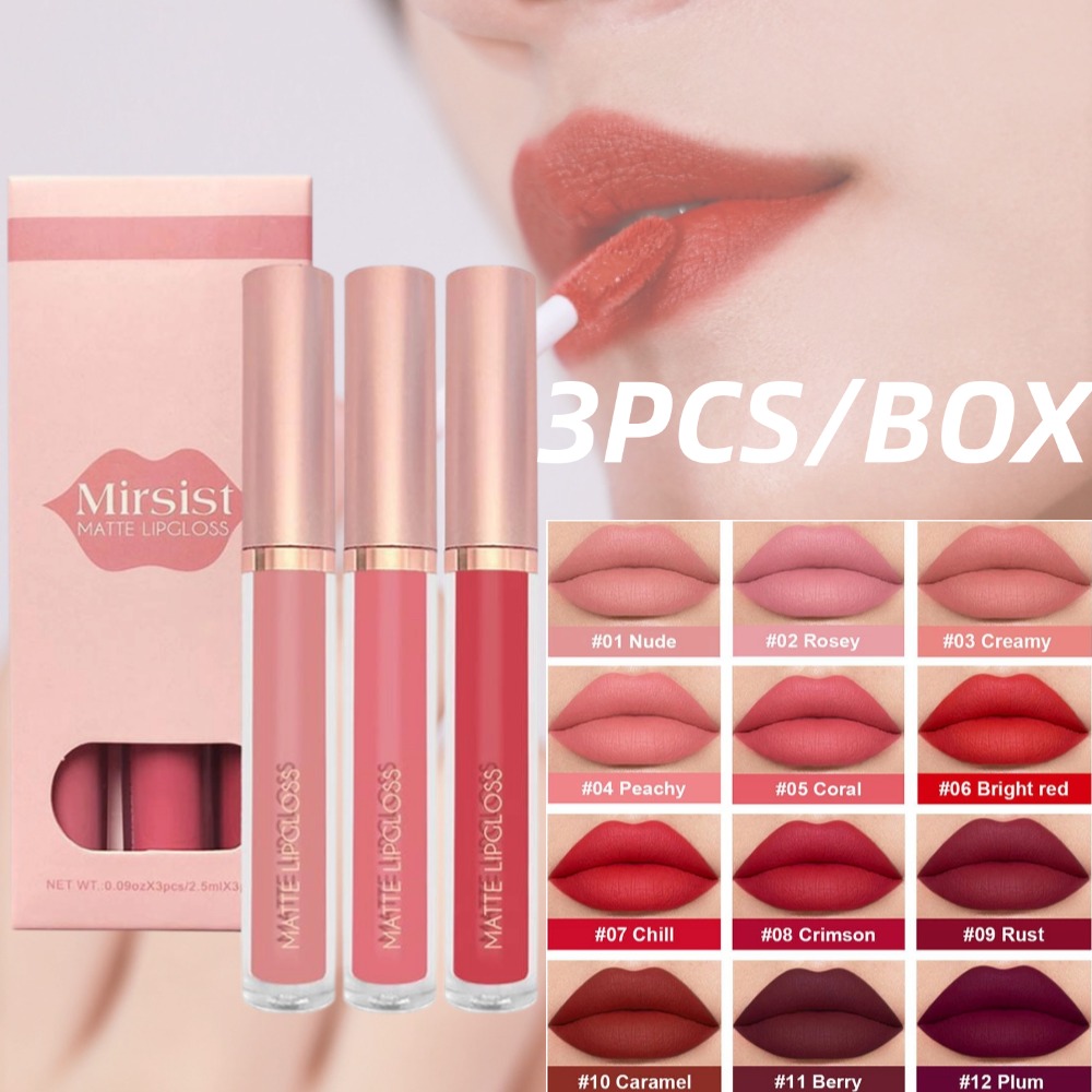 Rouge à lèvres velours mat, br - Matte Velvet Lip Tint Long Lasting avis et prix