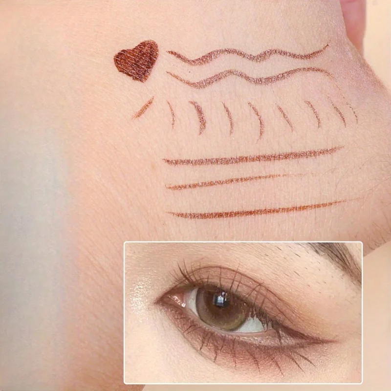 Crayon Eyeliner marron impermé - Waterproof Liquid Eyeliner Pen avis et prix
