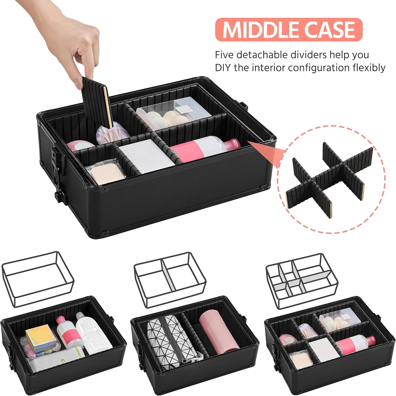 Valise de maquillage à roulett - Makeup avis et prix