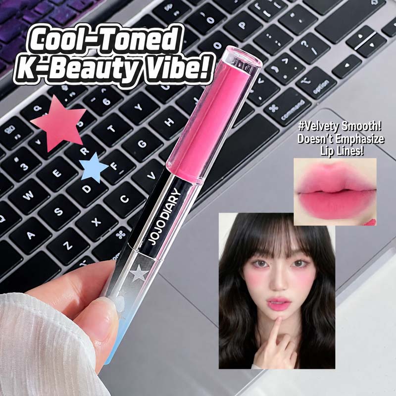 JOJO DIARY Gloss à Lèvres Doub - Matte Velvet Lip Tint Long Lasting avis et prix